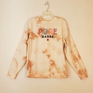 NWT Pure Barre Tie Dye Sweatshirt